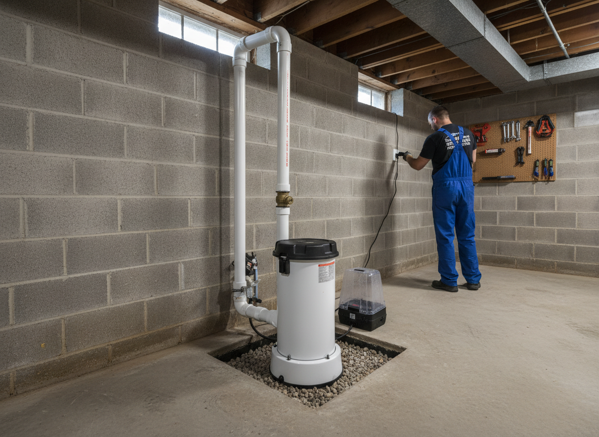 Preventing Basement Flooding in Baltimore: Sump Pump Essentials