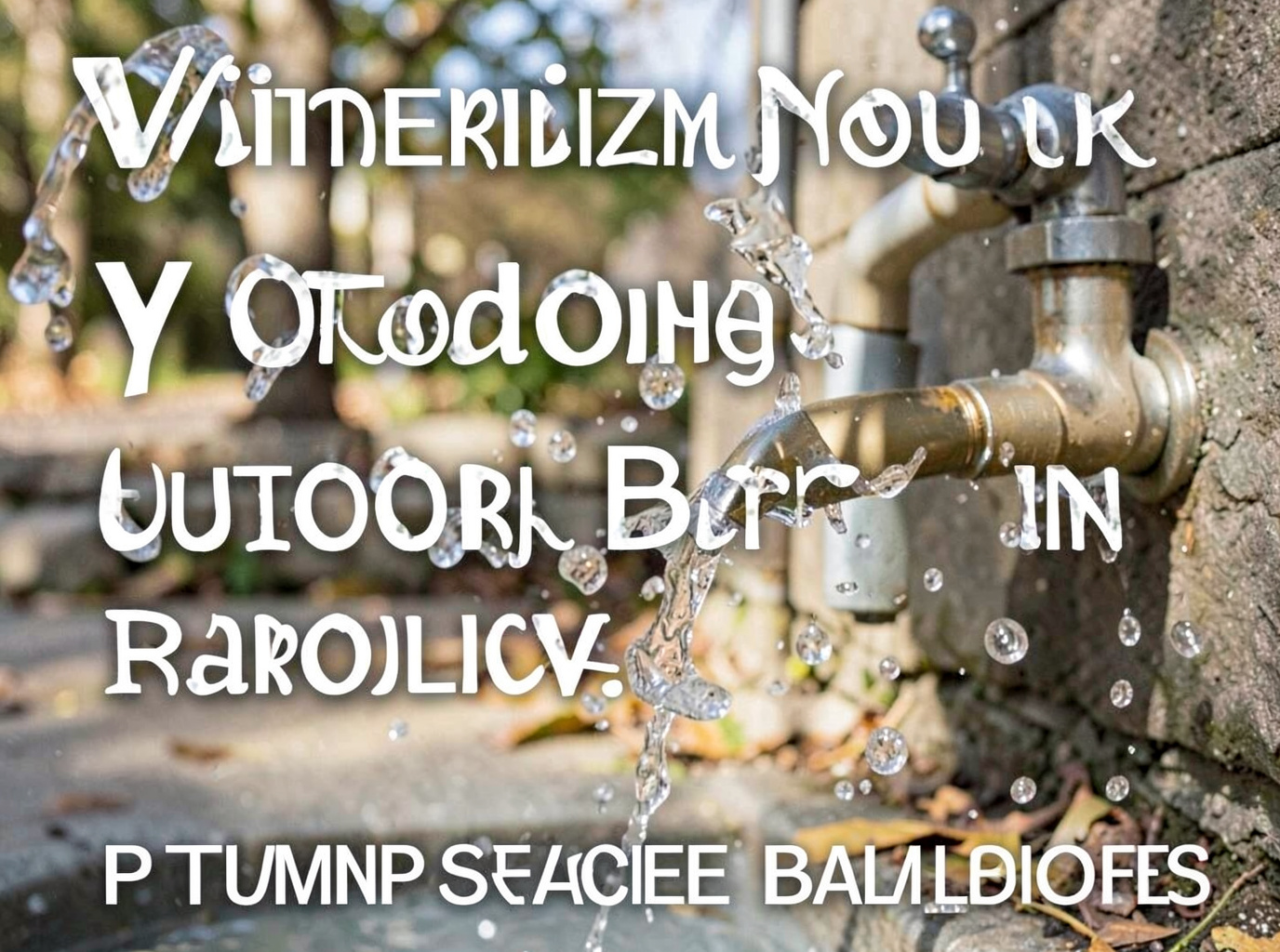 Winterizing Your Outdoor Faucets in Baltimore