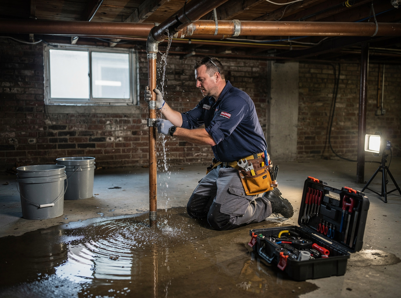 Burst Pipe Repair in Baltimore, MD