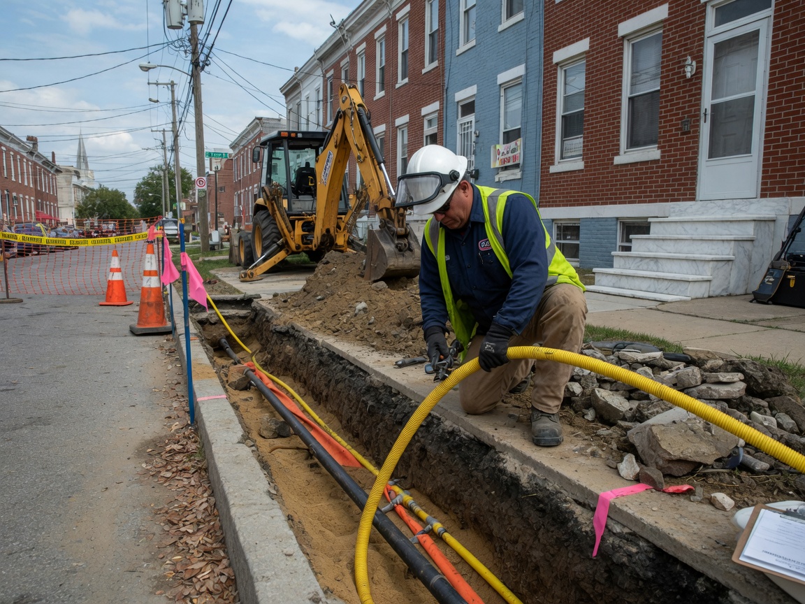 Gas Line Installation in Baltimore, MD