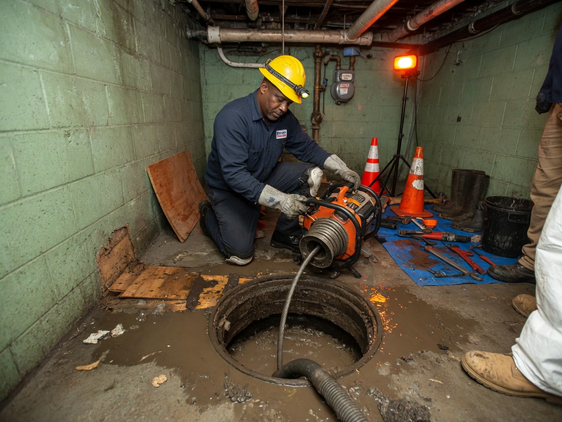 Sewer Backup Repair in Baltimore, MD